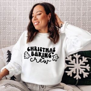 Christmas Baking Crew Holiday Sweatshirt